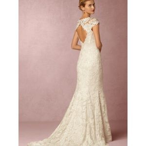 BHLDN/Anthropologie wedding gown